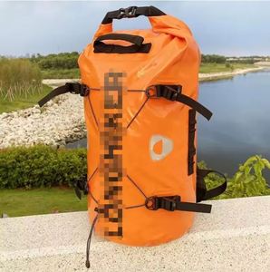 Mochila multifuncional impermeable para exteriores de 30L, rafting en el río, pesca, espeleología, senderismo, bastón, mochila para montar - Product Image 3
