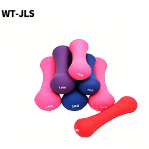 Set di <span class=keywords><strong>Manubri</strong></span> Regolabili Rivestiti <span class=keywords><strong>in</strong></span> Neoprene per Palestra e Powerlifting, Nucleo <span class=keywords><strong>in</strong></span> Ghisa Solida, Peso 1-10kg, Personalizzabili <span class=keywords><strong>in</strong></span> <span class=keywords><strong>Vinile</strong></span> - Product Image 6