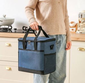 Sac isotherme extensible à double compartiment, étanche, pour hommes et femmes, capacité 6L, pour le travail, les pique-niques et les voyages - Product Image 1