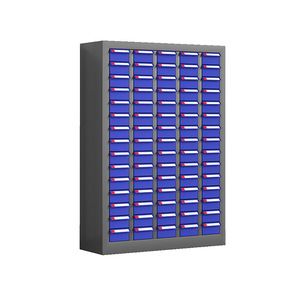 Drawer-type Parts Cabinet Hardware Tool Classification Storage <b>Box</b> for Electronic Components Screws Accessories-Durable Iron - Product Image 1