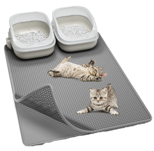 Waterproof Eco-friendly Plastic Square Dog Lick <b>Mats</b> with Suction Cups Hand Wash Easy to Clean Slow Feeder for Pups & Owners - Product Image 1