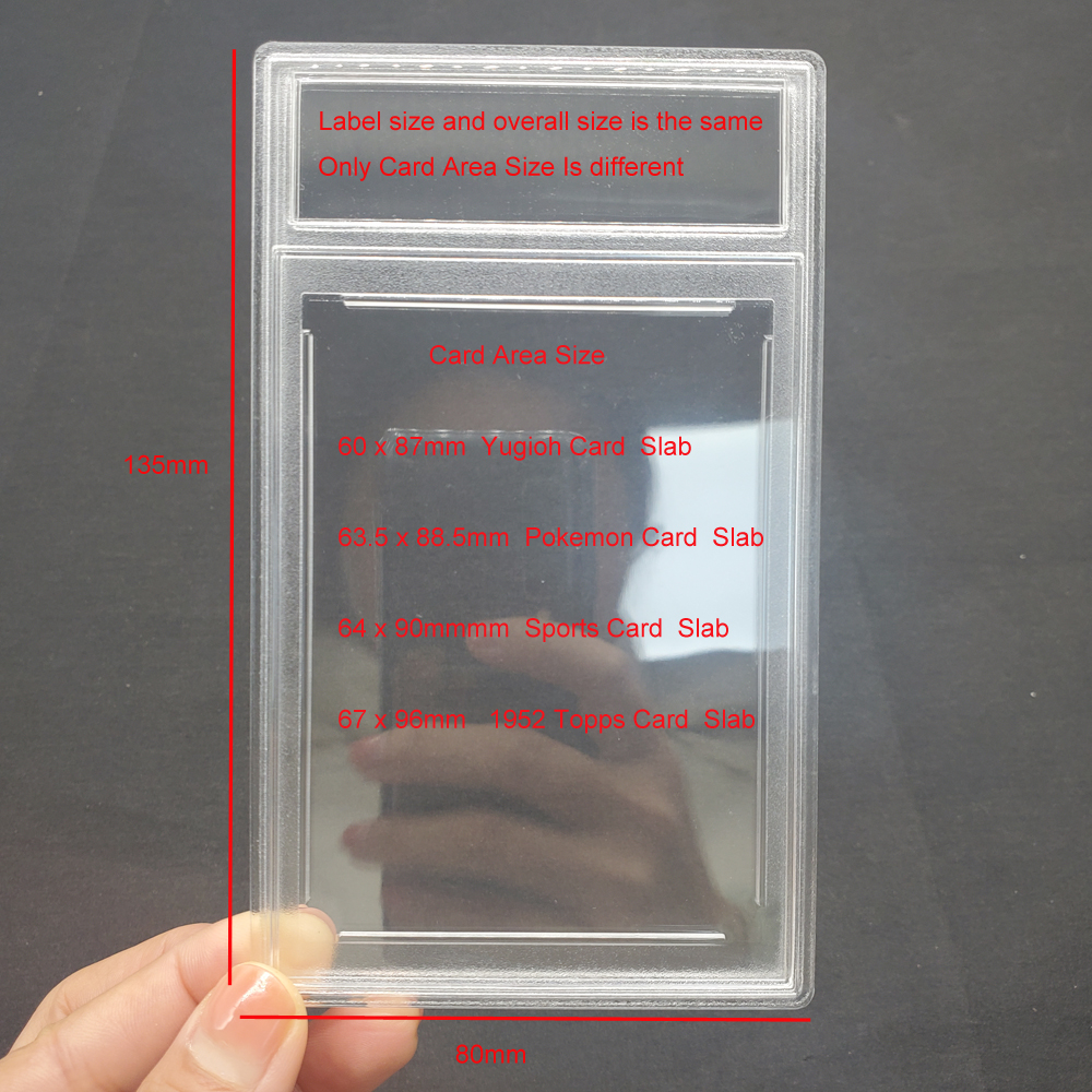 Premium Quality Grading Card Slab Empty Graded Card Slab for TCG YuGioh  Poke-mon Sports Trading Card