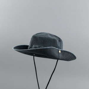 Chapeaux Bob Effilochés Unisexe pour Femmes et Hommes – Tendance, en Jean Délavé, à Large Bord Souple, pour l'Extérieur, l'Été et la Plage - Product Image 3