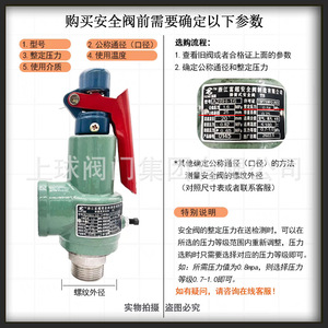 Válvula de seguridad A28H-25, válvula de alivio de presión ajustable de 25 bar para compresor de aire de alta presión, vapor, agua y aire - Product Image 2