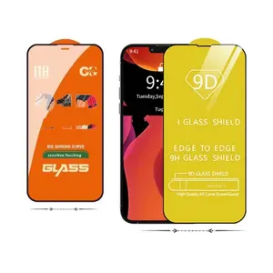 Fashion OG Baseboard 21D 9D Tempered Glass for iPhone X 6P 6G Xr Xs max 14 13 12 11 pro max Anti Broken Phone Screen Sticker