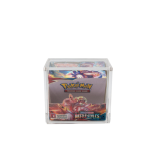 Nhà sản xuất tùy chỉnh 99.6 UV kháng <span class=keywords><strong>Acrylic</strong></span> TCG pokemono hộp tăng cường bảo vệ trường hợp - Product Image 5
