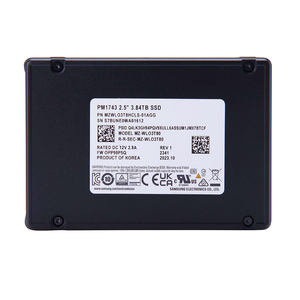 SSD ultra-rapide MZ-WLO3T80 PM1743 3,84 To 2,5'' PCIe 5.0 NVMe U.2 MZWLO3T8HCLS-01AGG pour serveur IA et Big Data - Product Image 1