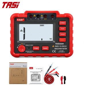Megóhmetro y Medidor de Resistencia de Circuito TASI TA8321A para Resistencia de Puesta a Tierra con Conversión A/D de Doble Integral - Product Image 6
