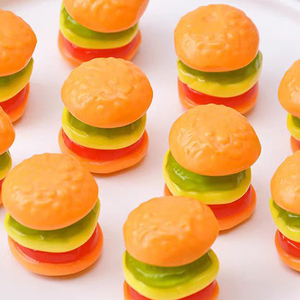 Dolci cibo buonissimo gommoso alla rinfusa a forma di Hamburger caramelle - Product Image 4