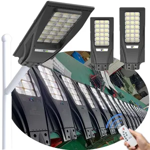欧森遥控太阳能路灯输出发光二极管Ip65照明太阳能路灯高流明系统