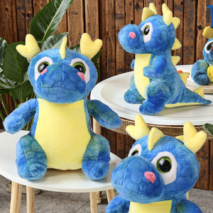 Peluche de nutria dragón de 2 lb con brazos largos para abrazar, extremidades apretables, almohada sensorial para aliviar la ansiedad, animal de peluche para niños - Product Image 1