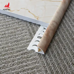Plastic corner tile ceramic protector close type flooring accessories trim edging strips supplier