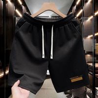 Pantalones Cortos Deportivos de Playa para Hombre, de Verano, de Secado Rápido, Delgados, Holgados, con Cintura Elástica de Seda de Hielo, Talla Joker, Casuales, con Diseño Jacquard, Personalizados OEM