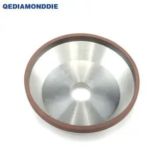 China Wholesale Diamond Grinding Wheel Flared Cup Resin Bonded Wheel For Sharpening Carbide Endmill
