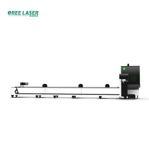 Automatic Machine Cut Laser Tube 1kw 2kw 3kw Metal Tube Fiber Laser Cutting Machine For Tube