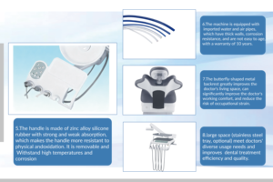 الصينية وافق CE و ISO حار بيع وحدة طب الأسنان كرسي طبيب أسنان - Product Image 4