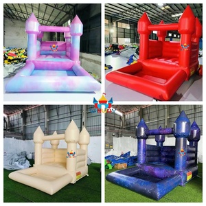<span class=keywords><strong>Mini</strong></span> maison gonflable de rebond, petit château sautant, petit <span class=keywords><strong>trampoline</strong></span> pour enfants avec <span class=keywords><strong>piscine</strong></span> différentes couleurs en option - Product Image 5
