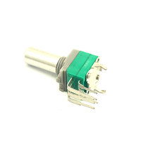 Potentiomètre rotatif à douille isolée Ra09 Potentiomètre à double groupe B10k