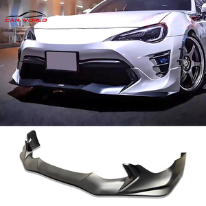 Kit de carrocería de coche Carworld para 2017-2019 <span class=keywords><strong>Toyota</strong></span> GT86 TRD estilo labio delantero labio trasero faldas laterales <span class=keywords><strong>GT</strong></span> 86 BRZ Kit de coche ABS plástico sin color - Product Image 1