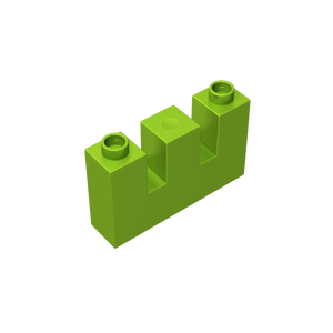 Gobrick GDS-D015อิฐขนาดใหญ่ทรงสูง2รูชิ้นส่วนบล๊อคใหญ่ - Product Image 2
