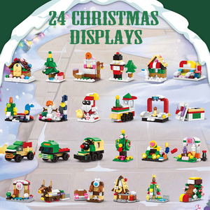 Woma Factory 24-Packs Christmas <strong>Advent</strong> <strong>Calendar</strong> Building Block Party Favor <strong>Toys</strong> for Classroom Prize (11823) - Product Image 3
