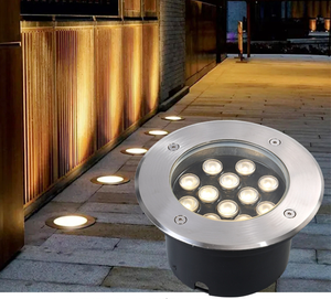 Lampe souterraine LED étanche pour l'extérieur RGB <span class=keywords><strong>Spot</strong></span> encastré dans le sol du sol Lampe Uplight pour la place de l'escalier de jardin - Product Image 4