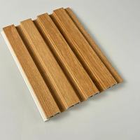 Panneau mural WPC pas cher, panneau mural intérieur, panneau mural décoratif en plastique pour la vente en gros
