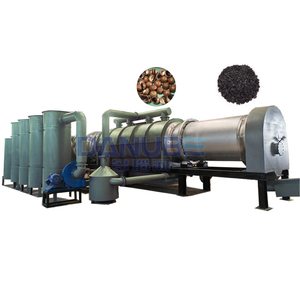 Four de carbonisation à tambour pour la fabrication de charbon de bois à partir de marc d'olive, conforme aux normes d'émission - Product Image 1