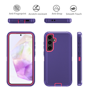 Étui de téléphone robuste pour <span class=keywords><strong>Samsung</strong></span> Galaxy A37 A57 A27 A07 A17 A56 A55 A54, protection résistante aux chocs, robuste et durable - Product Image 3