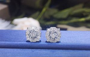 Boucles d'oreilles Xinfly, nouveau design 2024, femme, bijoux fins en or 18 carats, diamant naturel (0,12 ct + 0,16 ct) - Product Image 5