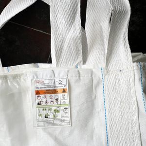 Custom FIBC Bulk Bag Jumbo Bag PP Woven Ton Bag with Logo Printing OEM Manufacturer - Product Image 3