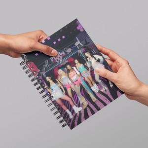Cuaderno de Hojas Sueltas con Diseño de Kest Concert Merchandise, Estilo INS, Diario en Blanco, Cuaderno A5 para Estudiantes, Bloc de Notas - Product Image 2