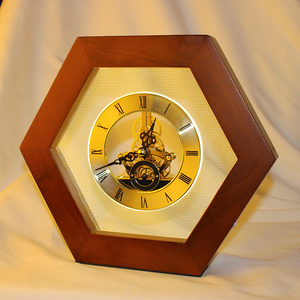 Hàng Mới Về 2022 Amazon Bán Chạy Nhất Khung Ảnh Bằng Gỗ Cổ Điển Đèn Đồng Hồ Có Thể Điều Chỉnh Nhiệt Độ Màu Để Trang Trí Nhà Cửa - Product Image 2