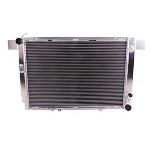 Radiatore in Alluminio a 3 File S-0202 per MERCEDES BENZ SL500 500 SL Gas 5.0L V8 1990-2002, Modello Base Convertibile <span class=keywords><strong>2</strong></span> Porte - Product Image 1