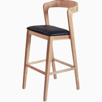 Tables hautes de bar en bois modernes, ensemble de chaises pour manger, café de restauration rapide, thé au lait, cantine, pour hôtels, écoles, salons