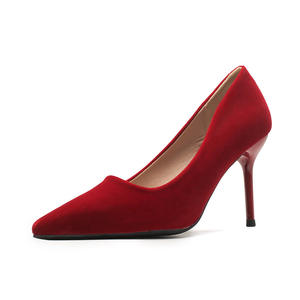 Escarpins classiques <span class=keywords><strong>de</strong></span> <span class=keywords><strong>mariée</strong></span> pour femmes, chaussures à talons hauts, aiguilles, - Product Image 5