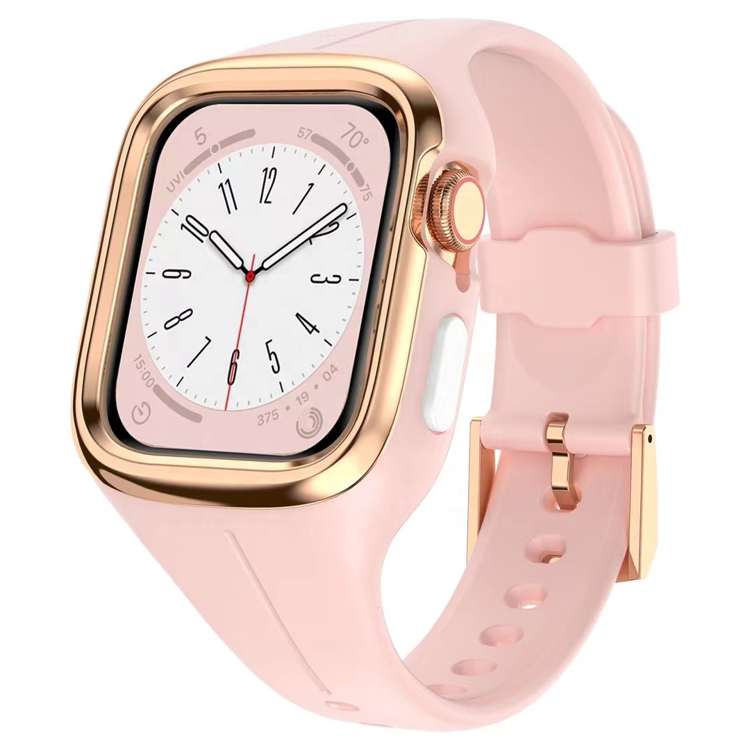 Подходит для Apple Watch металлический чехол спортивный ремешок iwatch серии защитный чехол