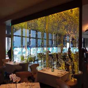 Led acrílico agua burbuja fuente pared restaurante decoración interior - Product Image 1