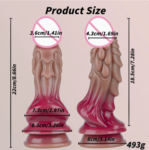 Sıcak Satış Yumuşak Silikon Gerçekçi Hisli Dev Yapay Penis Güçlü Vantuzlu Erkek ve Kadın Mastürbasyon Oyuncağı Büyük Yapay Penisler - Product Image 1