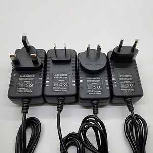Eu para 12 voltios 2A fuente de alimentación de CA a CC 2,1mm X 5,5mm enchufe 12 V 2 Amp fuente de alimentación, enchufe de pared Extra largo Cable de 8 pies - Product Image 2