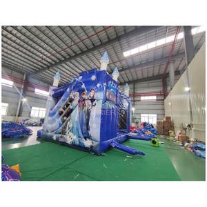 Casa de Nieve Inflable con Tobogán, Diseño de Dibujos Animados, la Más Vendida - Product Image 5