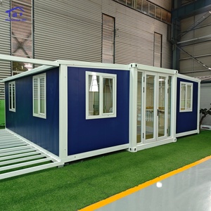 Maison d'hôtel en conteneur préfabriqué imperméable à faible coût, 20 pieds, prête à l'emploi, extensible, 2, 3 ou 4 chambres - Product Image 5