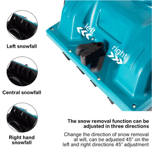 1300mAh Battery Blower/<b>Vacuum</b> Function Professional 21V Industrial-Grade <b>Handheld</b> Foldable Cordless Snow Blower Brushless Motor - Product Image 2