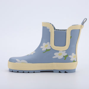 CS-19 su misura basso polpaccio impermeabile all'aperto in gomma per bambini stivali da <span class=keywords><strong>pioggia</strong></span> per bambini scarpe all'ingrosso misto - Product Image 4