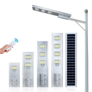 Iluminación de carretera con energía solar integrada 30W 60W 90W Farola LED solar todo en uno - Product Image 2