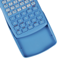 Calculatrice scientifique électronique 82 MS équipée d'une pile bouton et d'un matériau plastique pour un usage professionnel et scolaire