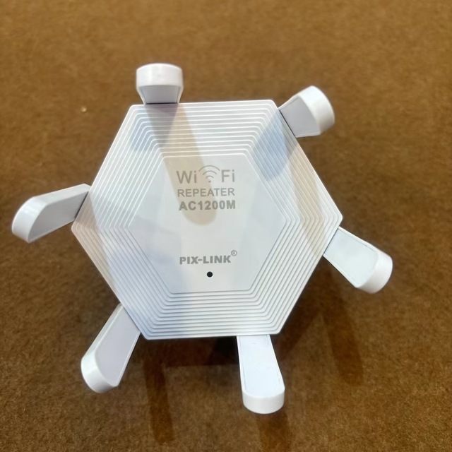 6-Antenna Network Extender Wall-Penetrating Signal Boosting Wireless Wi-Fi Router Repeater 300 Mbps
