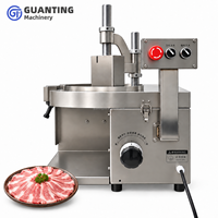 Machine à trancher le bœuf commerciale, robuste, automatique, pour couper la viande fraîche, machine à trancher le porc, le mouton, le bœuf pour la transformation de la viande