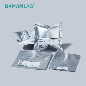 एकल और दोहरे वाल्व गैस नमूना बैग 1l 3l 4l 5l 8l 10l 15l एल्यूमीनियम पन्नी बेकर्स प्रयोगशाला उपयोग के लिए - Product Image 5