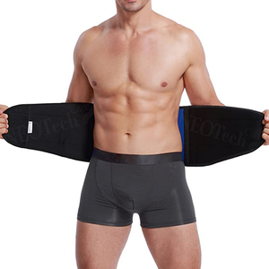 Ceinture d'entraînement en néoprène réglable et respirante unisexe, soutien de la taille pour brûler les graisses et perdre du poids - Product Image 1